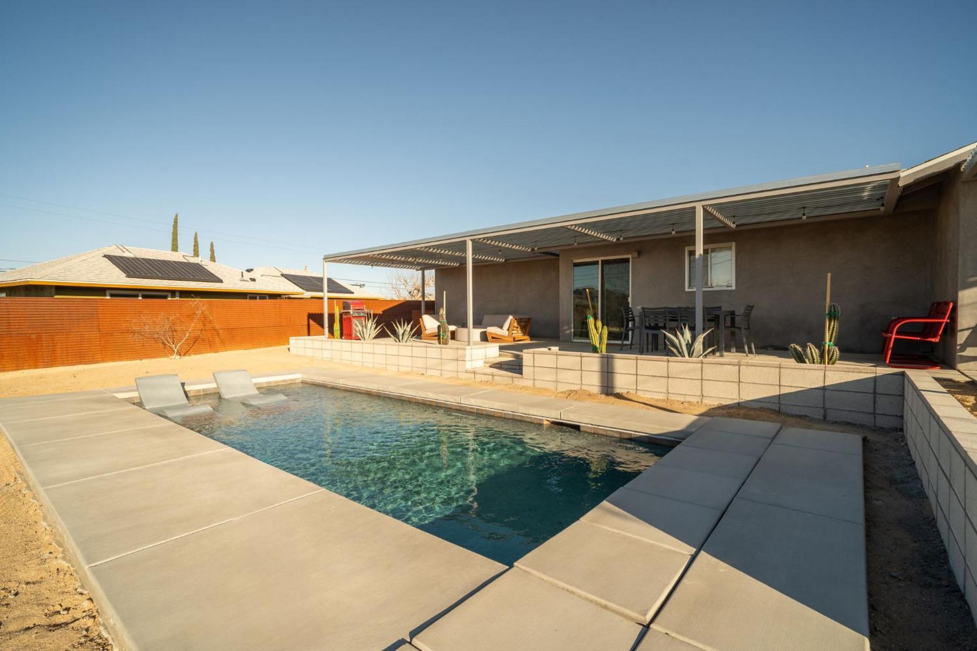 Hidden Valley Cottage - Modern Home In Jt Hot Tub Joshua Tree Exterior photo