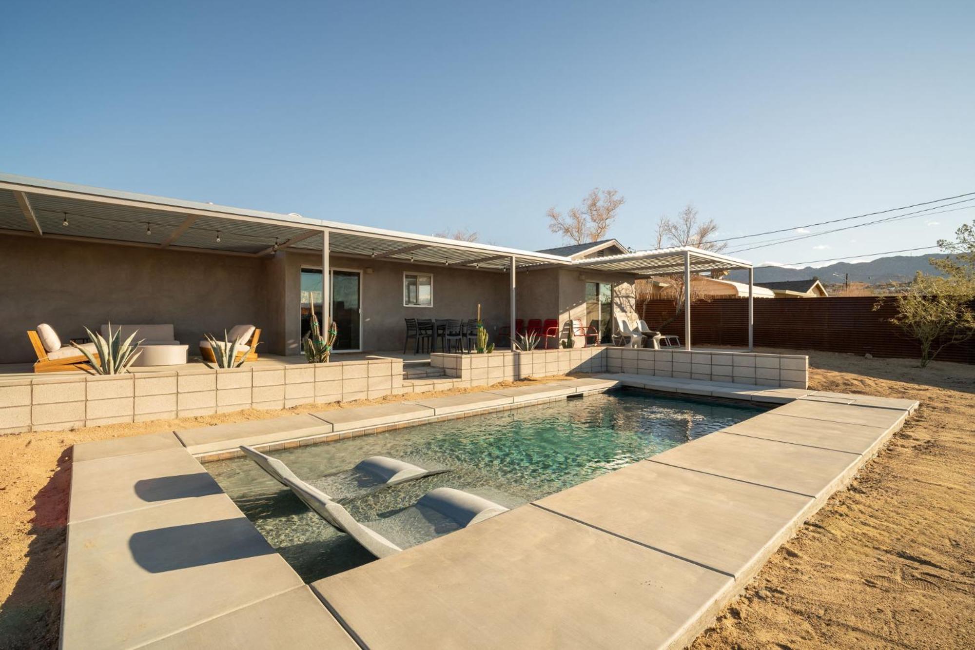 Hidden Valley Cottage - Modern Home In Jt Hot Tub Joshua Tree Exterior photo