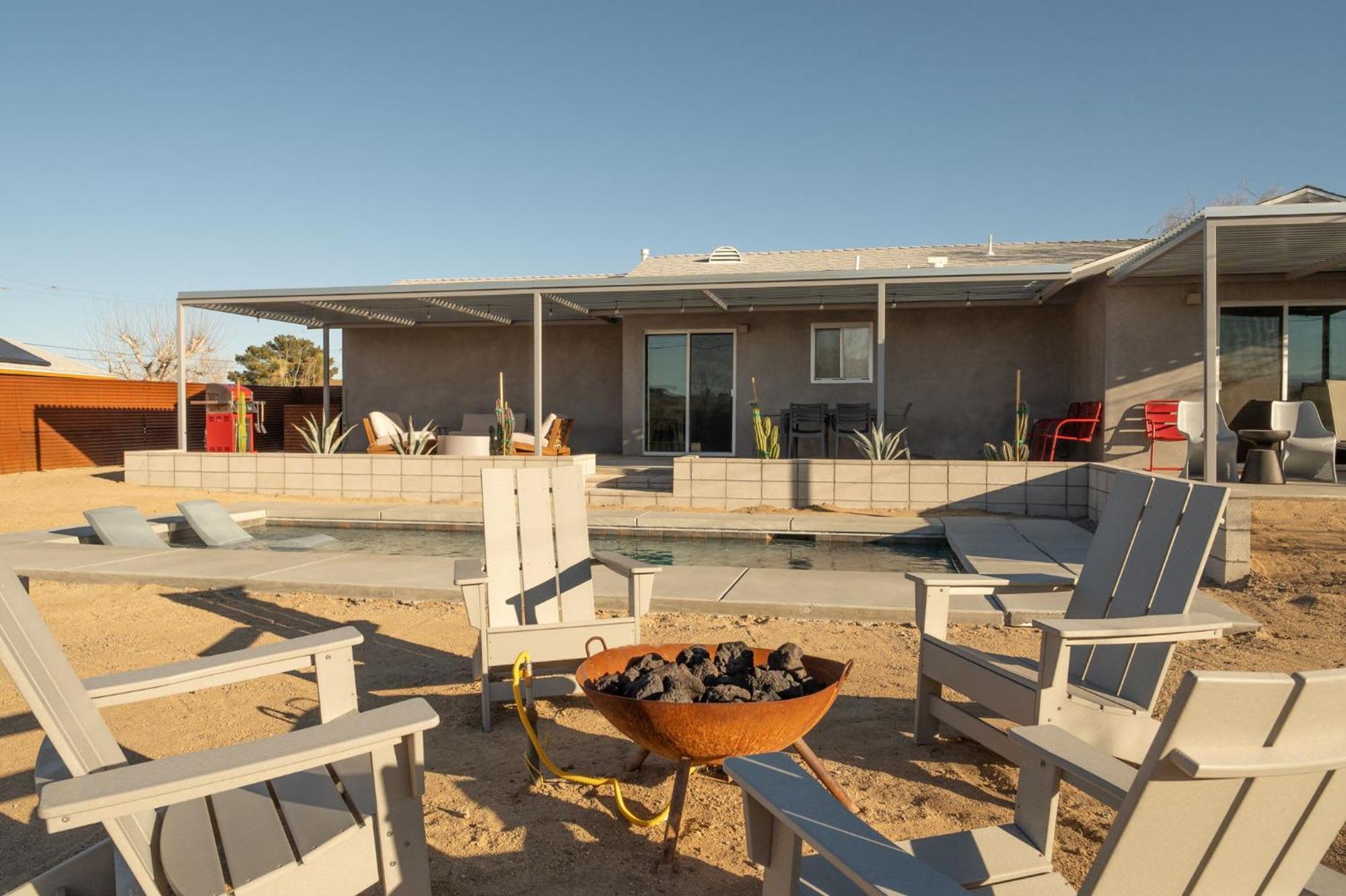 Hidden Valley Cottage - Modern Home In Jt Hot Tub Joshua Tree Exterior photo